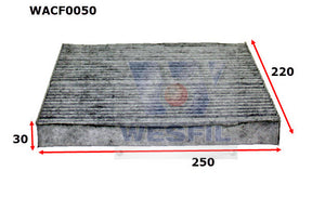 Cabin Filter RCA146P Fits Hyundai WACF0050 - Wesfil
