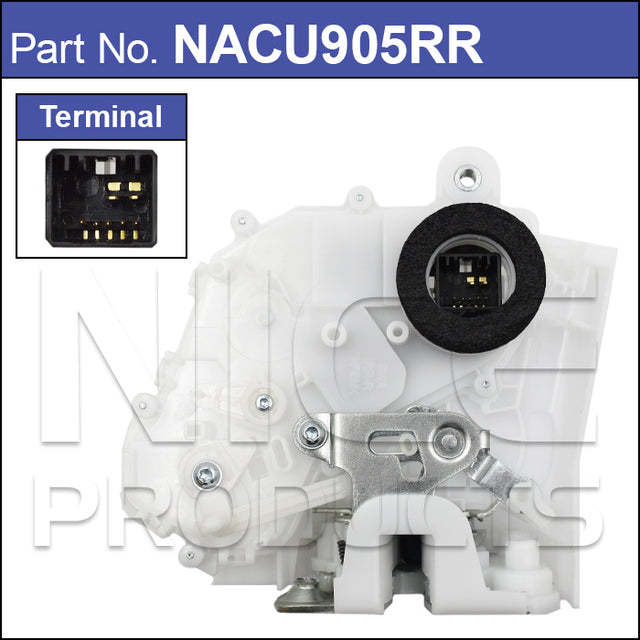Door Lock Actuator NACU905RR - Nice Products | Universal Auto Spares