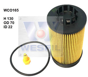 Oil Filter R2752P Fits Mitsubishi WCO165 - Wesfil
