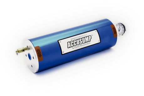 Accusump Oil Accumulator 2QT No Valve 12" Long X 4-1/4" Dia CN24026 - Canton Racing Products