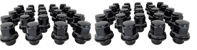 Toyota Landcruiser Black Wheel Nuts Pk 50 NN662B-50 - Nice Products | Universal Auto Spares