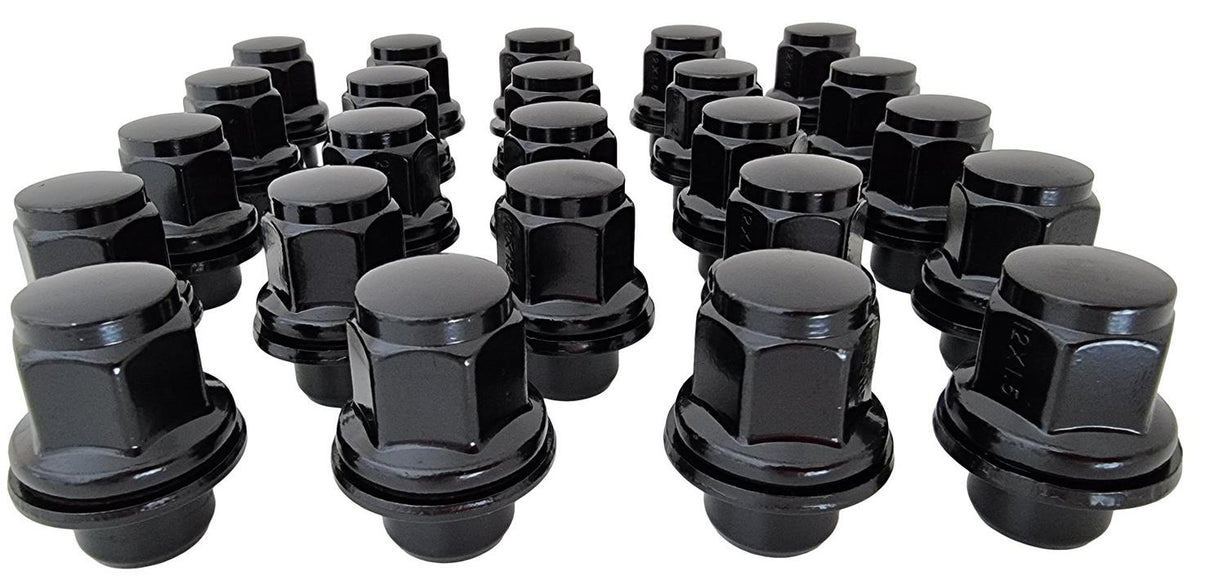 Black Toyota Landcruser Nuts pk25 NN662B-25 - Nice Products | Universal Auto Spares