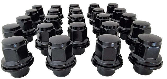 Black Toyota Landcruser Nuts pk25 NN662B-25 - Nice Products | Universal Auto Spares