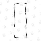 Rocker Cover Gasket for Mitsubishi 4M41 / 4M42 NCR — 24040144 — view 1