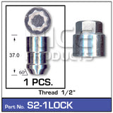 Lock Nuts (set of 1) S2-1LOCK - Nice Products | Universal Auto Spares