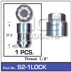 Lock Nuts (set of 1) S2-1LOCK - Nice Products | Universal Auto Spares