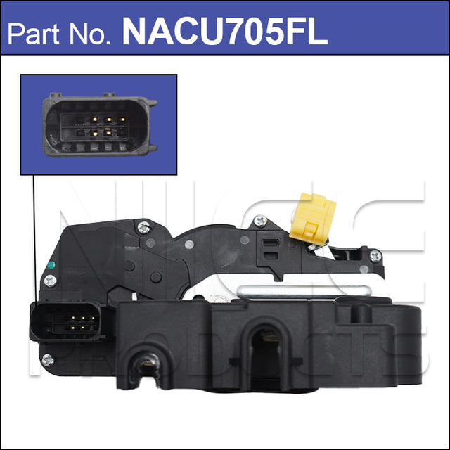 Door Lock Actuator Holden Commodore VE 2006-2013 Front Left NACU705FL - Nice Products | Universal Auto Spares