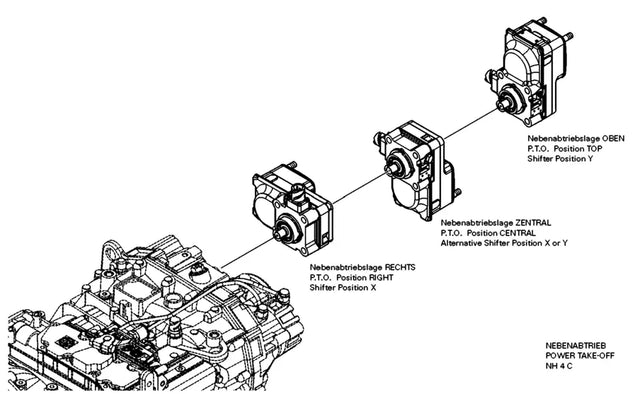 Power Take-Off N4 6090.042.024 - ZF