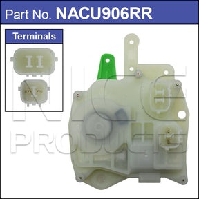 Door Lock Actuator NACU906RR - Nice Products | Universal Auto Spares
