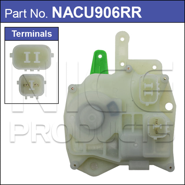 Door Lock Actuator NACU906RR - Nice Products | Universal Auto Spares
