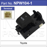Power Window Switch NPW104-1 - Nice Products | Universal Auto Spares