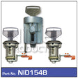 Ignition Barrel & Doors NID154B - Nice Products | Universal Auto Spares