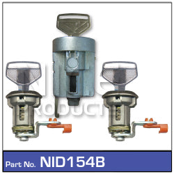 Ignition Barrel & Doors NID154B - Nice Products | Universal Auto Spares