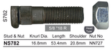 Stud & Nut NS782 - Nice Products | Universal Auto Spares