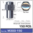Mag Nuts M300-150 - Nice Products | Universal Auto Spares