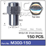 Mag Nuts M300-150 - Nice Products | Universal Auto Spares