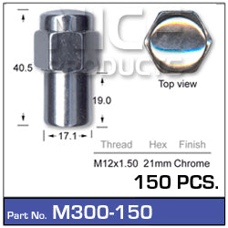 Mag Nuts M300-150 - Nice Products | Universal Auto Spares