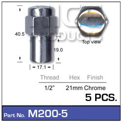 Mag Nuts M200-5 - Nice Products | Universal Auto Spares