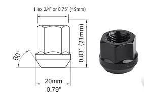 Wheel Nut NN410B - Nice Products | Universal Auto Spares