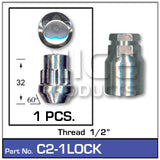 Lock Nuts With KEY number 82 C2LOCK82 - Nice Products | Universal Auto Spares