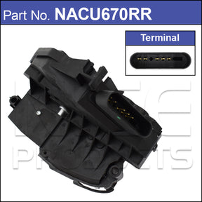 Door Lock Actuator NACU670RR - Nice Products | Universal Auto Spares
