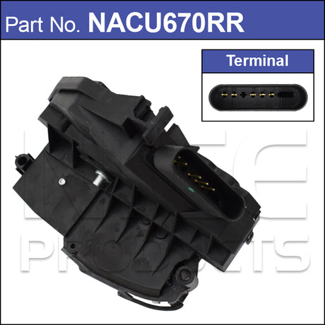 Door Lock Actuator NACU670RR - Nice Products | Universal Auto Spares