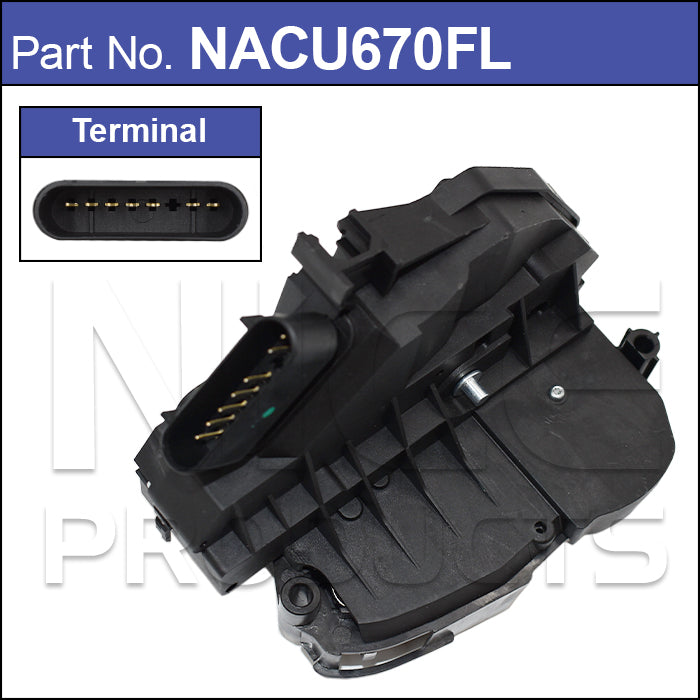 Door Lock Actuator NACU670FL - Nice Products | Universal Auto Spares