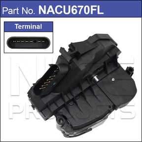 Door Lock Actuator NACU670FL - Nice Products | Universal Auto Spares