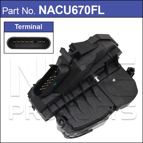 Door Lock Actuator NACU670FL - Nice Products | Universal Auto Spares