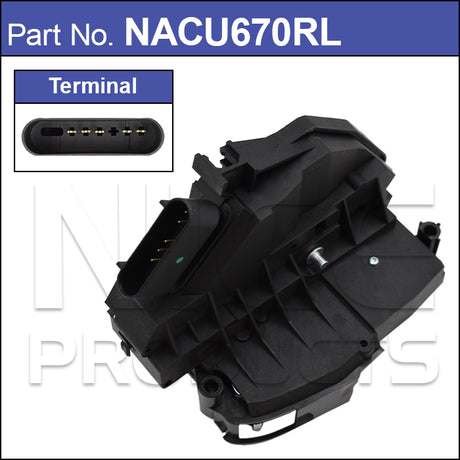 Door Lock Actuator NACU670RL - Nice Products | Universal Auto Spares