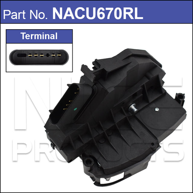 Door Lock Actuator NACU670RL - Nice Products | Universal Auto Spares