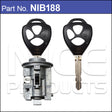 Ignition Barrel NIB188T - Nice Products | Universal Auto Spares