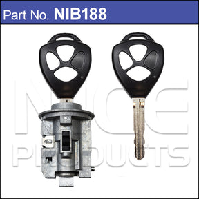 Ignition Barrel NIB188T - Nice Products | Universal Auto Spares