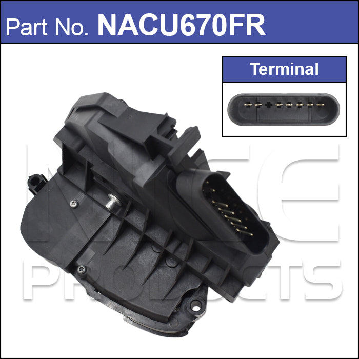 Door Lock Actuator NACU670FR - Nice Products | Universal Auto Spares