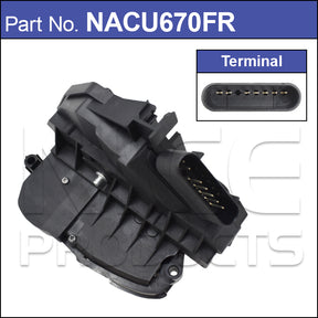 Door Lock Actuator NACU670FR - Nice Products | Universal Auto Spares