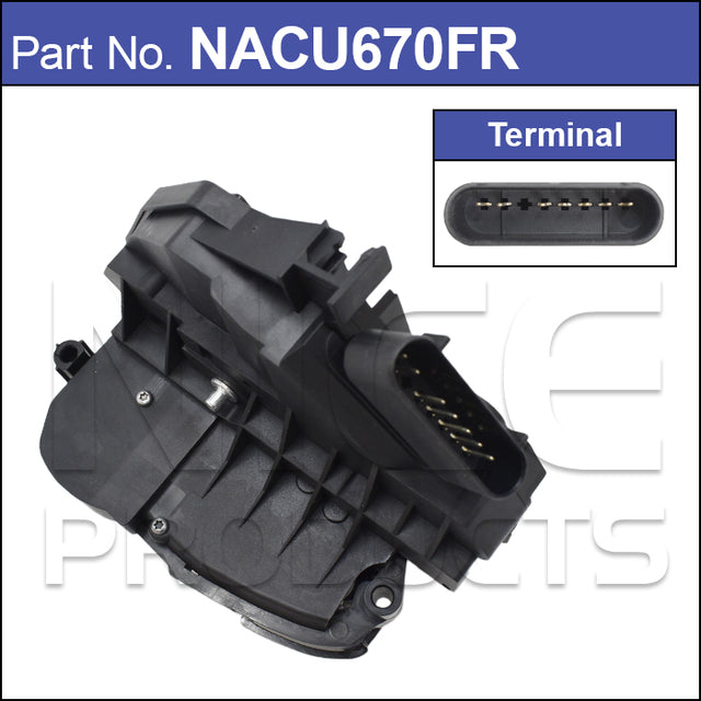 Door Lock Actuator NACU670FR - Nice Products | Universal Auto Spares