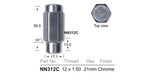 Wheel Nuts pk100 NN312C-100 - Nice Products | Universal Auto Spares