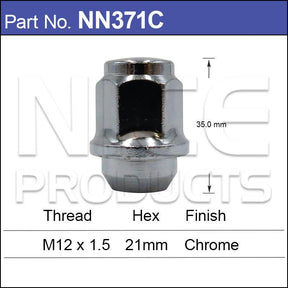 Wheel Nuts NN371C-100 - Nice Products | Universal Auto Spares