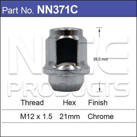 Wheel Nuts NN371C-100 - Nice Products | Universal Auto Spares