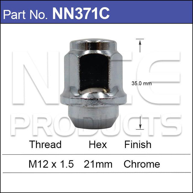 Wheel Nuts NN371C-100 - Nice Products | Universal Auto Spares