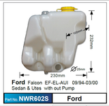 Washer Resevoir (NLA) NWR602S - Nice Products | Universal Auto Spares