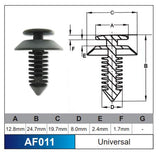Fasteners Bag 100 AF011-100 - Nice Products | Universal Auto Spares