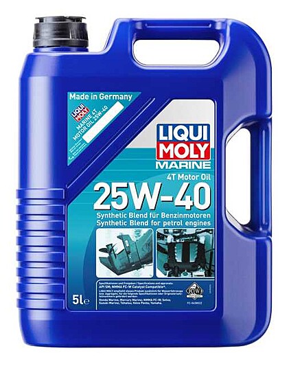 Marine 4T Motor Oil 25W-40 5L - LIQUI MOLY | Universal Auto Spares