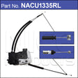 Door Lock Actuator NACU1335RL - Nice Products | Universal Auto Spares