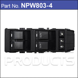 Power Window Switch NPW803-4 - Nice Products | Universal Auto Spares