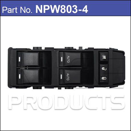 Power Window Switch NPW803-4 - Nice Products | Universal Auto Spares