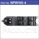 Power Window Switch NPW105-4 - Nice Products | Universal Auto Spares