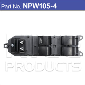 Power Window Switch NPW105-4 - Nice Products | Universal Auto Spares