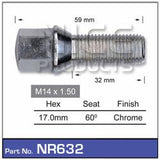 One Piece Stud NR632 - Nice Products | Universal Auto Spares