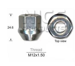 Wheel Nut Pkt 50 NN311-50 - Nice Products | Universal Auto Spares